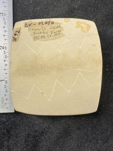 Bannerstone Indian Artifact Arrowhead: KEY WORDS: INDIAN ARTIFACT ARTIFACTS ARROWHEAD ARROWHEADS NATIVE AMERICAN MISSISSIPPIAN QUAPAW CADDO POTTERY COINS MORGAN DOLLAR PEACE DOLLAR SILVER COINS Arkansas. Now taking in consignments for pre-