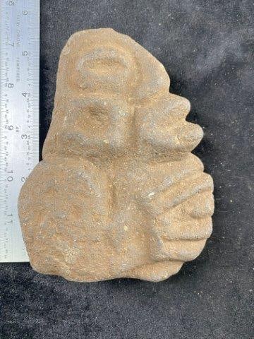 Pre-Columbian Stone Carved Figures Indian Artifact Arrowhead (1 of 3)