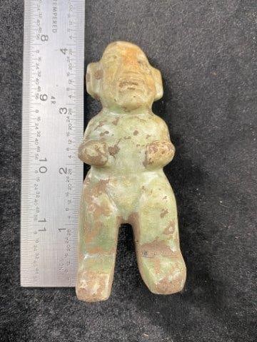 Pre-Columbian Stone Jade Figures Indian Artifact Arrowhead (1 of 3)