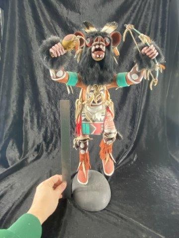 Cachina Doll Indian Artifact Arrowhead (1 of 1)