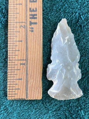 Evans Point from Arkansas Indian Artifact Arrowhead (1 of 3)
