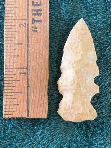 Evans Point from Arkansas Indian Artifact Arrowhead (1 of 3)