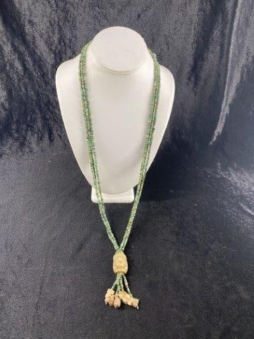Southwest Necklace: KEY WORDS: INDIAN ARTIFACT ARTIFACTS ARROWHEAD ARROWHEADS NATIVE AMERICAN MISSISSIPPIAN QUAPAW CADDO POTTERY COINS MORGAN DOLLAR PEACE DOLLAR SILVER COINS Arkansas. Now taking in consignments for pre-