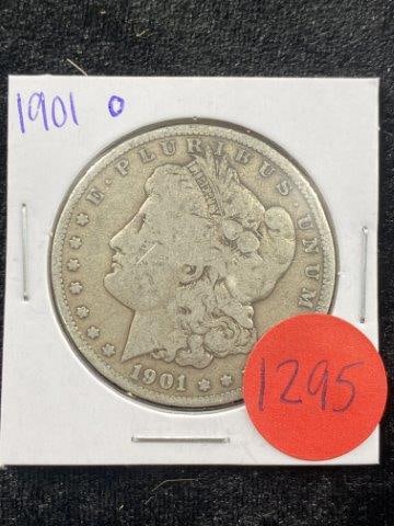 1901 O Morgan Silver Dollar Coin (1 of 2)