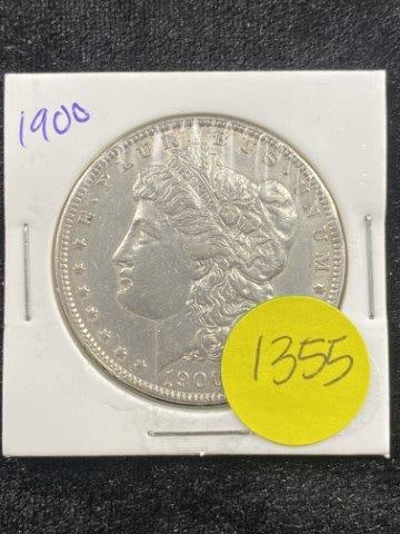 1900 Morgan Silver Dollar Coin (1 of 2)