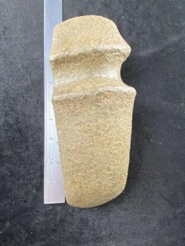 Grooved Axe Indian Artifact Arrowhead: KEY WORDS: INDIAN ARTIFACT ARTIFACTS ARROWHEAD ARROWHEADS NATIVE AMERICAN MISSISSIPPIAN QUAPAW CADDO POTTERY COINS MORGAN DOLLAR PEACE DOLLAR SILVER COINS Arkansas. Now taking in consignments for pre-