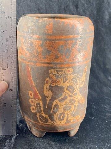 Pre-Columbian Pottery Vessel Indian Artifact Arrowhead (1 of 4)