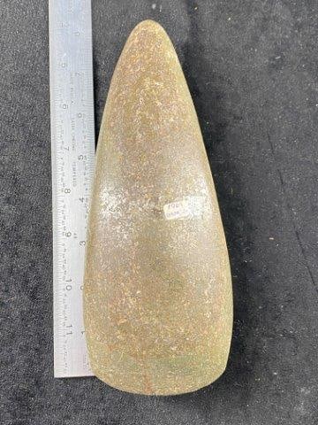 Celt from Indiana found in 1969 Indian Artifact Arrowhead: KEY WORDS: INDIAN ARTIFACT ARTIFACTS ARROWHEAD ARROWHEADS NATIVE AMERICAN MISSISSIPPIAN QUAPAW CADDO POTTERY COINS MORGAN DOLLAR PEACE DOLLAR SILVER COINS Arkansas. Now taking in consignments for pre-