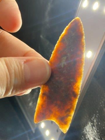 Folsom Indian Artifact Arrowhead (1 of 3)