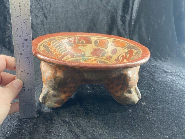 Pre-Columbian Pottery Vessel Indian Artifact Arrowhead (1 of 5)