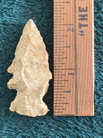 Evans Point Indian Artifact Arrowhead (1 of 1)