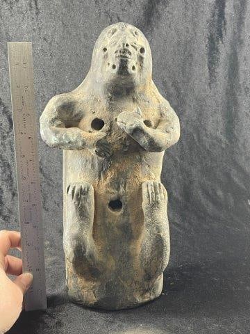 Pre-Columbian Pottery Vessel Indian Artifact Arrowhead (1 of 3)