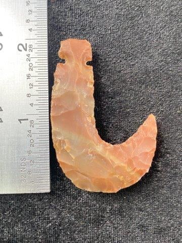Chipped Hook Indian Artifact Arrowhead (1 of 3)
