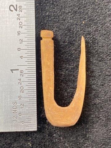 Bone Hook Indian Artifact Arrowhead: KEY WORDS: INDIAN ARTIFACT ARTIFACTS ARROWHEAD ARROWHEADS NATIVE AMERICAN MISSISSIPPIAN QUAPAW CADDO POTTERY COINS MORGAN DOLLAR PEACE DOLLAR SILVER COINS Arkansas. Now taking in consignments for pre-