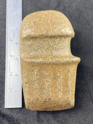 Fluted Grooved Axe Indian Artifact Arrowhead (1 of 5)