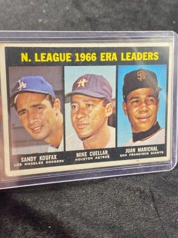 1967 Topps Sandy Koufax Baseball Card (1 of 2)