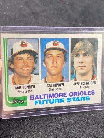 1982 Topps Cal Ripken Rookie Baseball Card (1 of 2)
