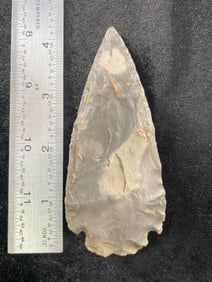 Texas Base Tang Indian Artifact Arrowhead