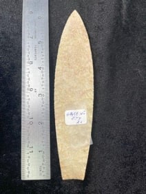 Agate Basin Indian Artifact Arrowhead