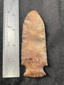 Benton Indian Artifact Arrowhead
