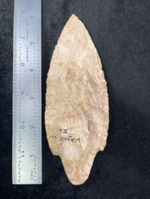 Adena Indian Artifact Arrowhead
