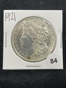 1921 Morgan Silver Dollar Coin