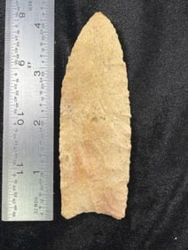 Clovis Indian Artifact Arrowhead