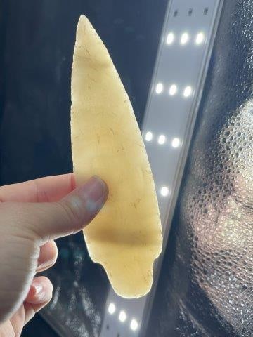 Novaculite Gary Point Indian Artifact Arrowhead (1 of 4)