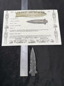 Catahoula with John Royster COA from Lousiana ex - Don Oberdier Collection Indian Artifact Arrowhead