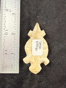 Beaver Effigy Indian Artifact Arrowhead