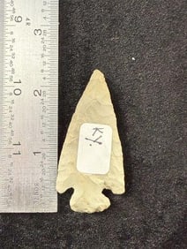 Lost Lake from Kentucky Indian Artifact Arrowhead