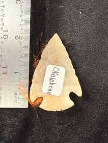 Marshall from Oklahoma Indian Artifact Arrowhead