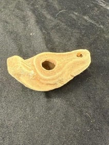 Pottery Lamp Indian Artifact Arrowhead