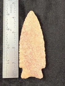 Dalton Indian Artifact Arrowhead