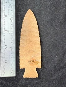 Hardin Indian Artifact Arrowhead