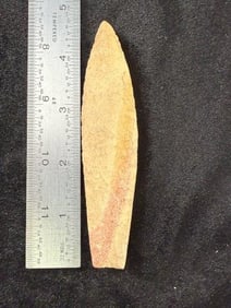 Agate Basin Indian Artifact Arrowhead