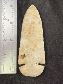 Dovetail Indian Artifact Arrowhead
