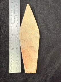 Agate Basin Indian Artifact Arrowhead