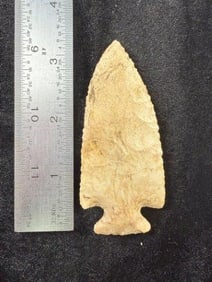 Hardin Indian Artifact Arrowhead