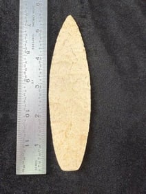 Agate Basin Indian Artifact Arrowhead