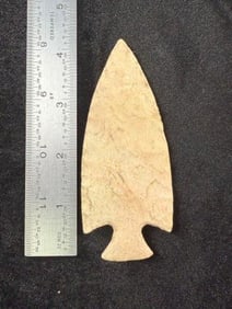 Dovetail Indian Artifact Arrowhead