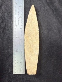 Agate Basin Indian Artifact Arrowhead