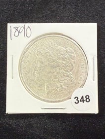 1890 Morgan Silver Dollar Coin