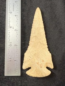 Dovetail Indian Artifact Arrowhead