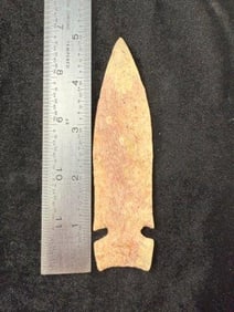 Graham Cave Indian Artifact Arrowhead