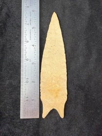 Dalton Indian Artifact Arrowhead