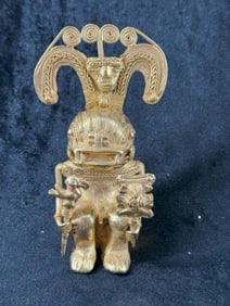 Tumbaga Tairona Figurine UNKNOWN MATERIAL