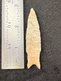Dalton Indian Artifact Arrowhead