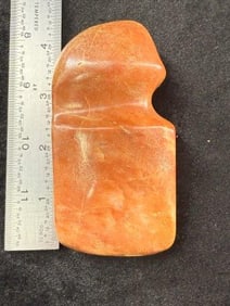 Miniature Quartz Grooved Axe Indian Artifact Arrowhead