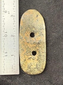 Gorget Indian Artifact Arrowhead